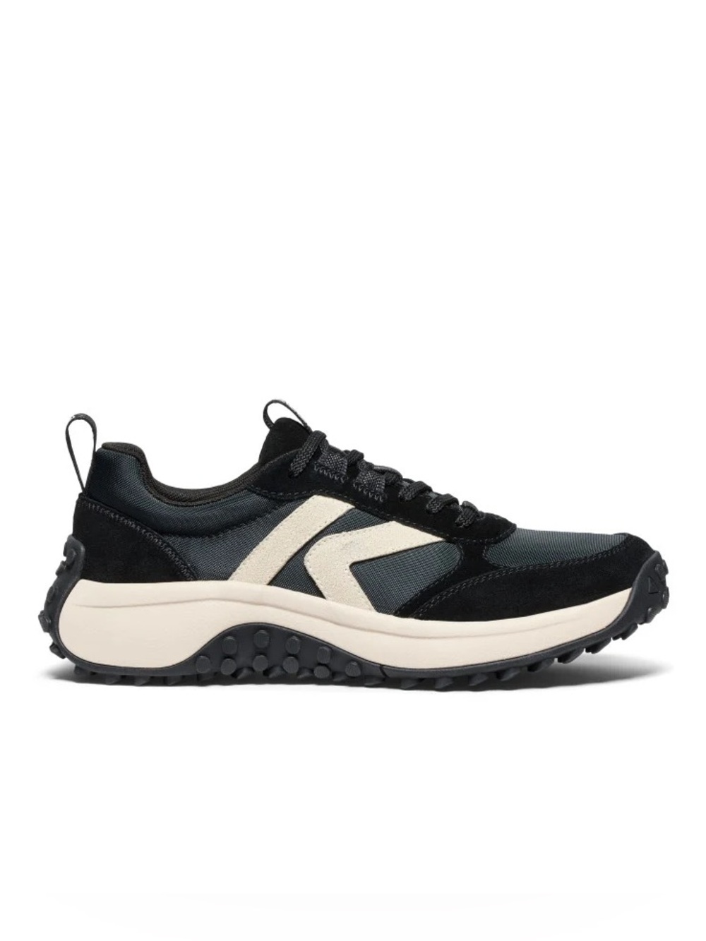 KEEN KS86 Black/Birch Low-Top Outdoor Trail Sneakers Shoes Size 7.5